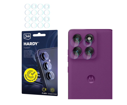 Szkło i folia ochronna 3mk Hardy Fusion Lens Protection do Motorola Edge 60 Pro